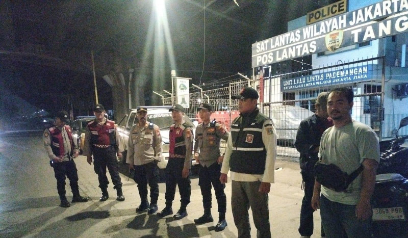 Polsek Pademangan Gelar Patroli KRYD, Perkuat Keamanan Lingkungan Warga