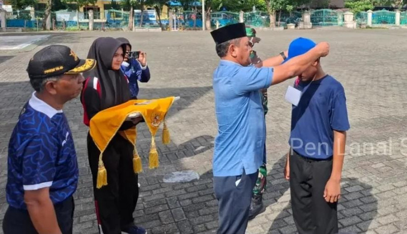 Danlanal Sibolga Hadiri Pembukaan Persami Dalam Upaya Pembinaan Karakter Remaja di Kota Sibolga