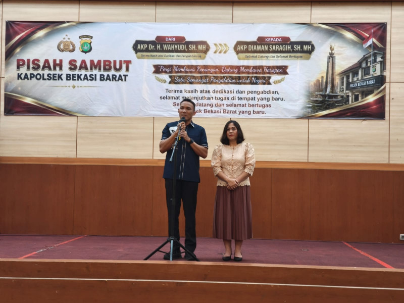 AKP Daiman Saragih Resmi Pimpin Polsek Bekasi Barat, Muspika Siap Bersinergi