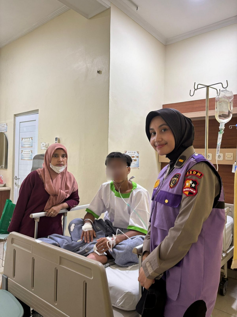 Polri Lanjutkan Pendampingan Psikososial dan Pemulihan Pasca Ledakan SMAN 72 Jakarta Utara