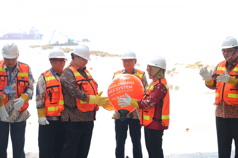 KAPOLDA KEPRI HADIRI NONGSA–CHANGI CABLE LANDING CEREMONY, DUKUNG PENGUATAN EKOSISTEM DIGITAL INDONESIA