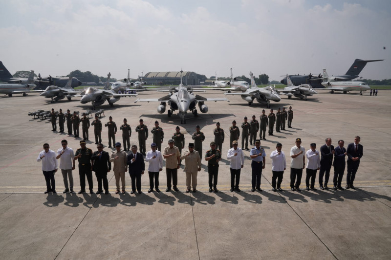 6 Pesawat Rafale Indonesia Akhirnya Datang! Prabowo: Pertahanan Kunci Stabilitas Negara