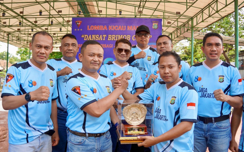 Lomba Kicau Mania dan Santunan Anak Yatim Brimob Polda Metro Jaya Warnai HUT Ke 80 Korps Brimob Polri