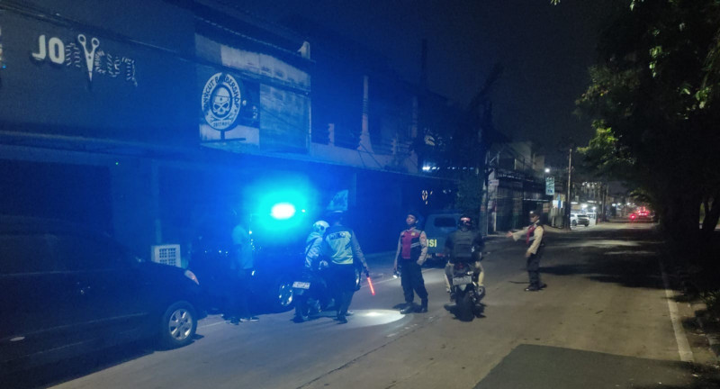 Polsek Bekasi Barat Hadir di Jam Rawan, Patroli Ciptakan Rasa Aman bagi Masyarakat
