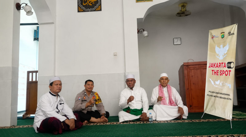Jaga Jakarta On The Spot, Polsek Bantargebang Serap Aspirasi Warga Mustikasari dan Perkuat Sinergitas Kamtibmas