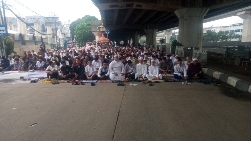 Polisi Gelar Pengamanan Sholat Idul Fitri 1447 H di Masjid Al-Mukaromah