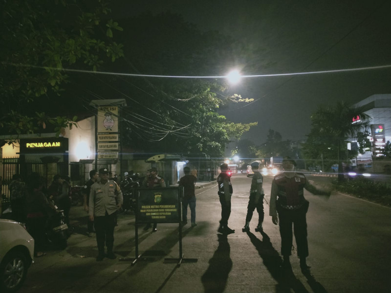 Jaga Jakarta, Jaga Lingkungan: KRYD Polsek Metro Penjaringan Sisir Titik Rawan Tawuran dan Kejahatan Jalanan, Dua Motor Diamankan