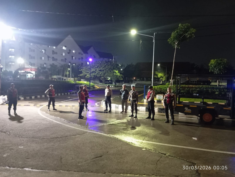 Polsek Metro Penjaringan Gelar Apel dan Patroli KRYD, Antisipasi Tawuran dan Kejahatan Jalanan