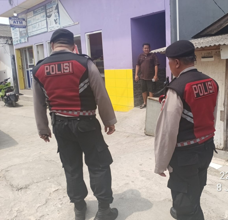 Polsek Koja Intensifkan Patroli Jalan Kaki, Antisipasi Tawuran di Tugu Utara