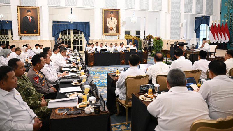 Panglima TNI Hadiri Sidang Kabinet Paripurna Dipimpin Presiden RI