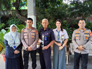 Polsek Kelapa Gading Gelar Kegiatan Empati Building di Tempat Sekolah