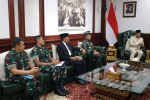 Panglima TNI Dampingi Menhan RI Terima Kunjungan Menhan Afrika Selatan, Bahas Kerja Sama Pertahanan