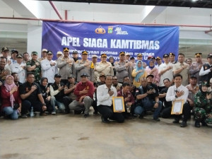 Apel Siaga Kamtibmas di Koja, Polres Metro Jakarta Utara Dorong Sinergi Potensi Masyarakat