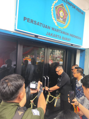 PWI DKI Jakarta Resmikan Sekretariat Baru, Awali Kepengurusan Pokja Jakarta Barat