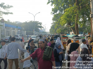 Ribuan Jamaah Padati Sholat Idul Adha 1447 H di Penjaringan, Polisi Pastikan Ibadah Berjalan Aman dan Kondusif
