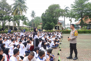 Kapolres Beri Himbauan ke Pelajar Sekolah