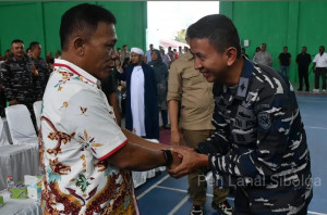 Danlanal Sibolga Hadiri Rapat Koordinasi Forkopimda Bersama Tomoh Masyarakat, Agama dan Pemuda di Barus