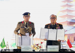 Wakapolri Tekankan Tiga Prioritas Amanat Presiden Prabowo dalam Forum Kerja Sama Polri dan Kementerian Dalam Negeri Arab Saudi