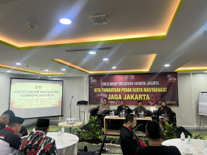 Polda Metro Jaya Gelar FGD " Harmoni Dalam Jaga Jakarta " Polisi Libatkan Warga Akademis