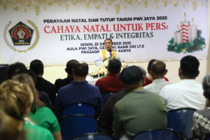 Perayaan Natal PWI Jaya sebagai Wadah Pesan Kasih, Perdamaian dan Tanggung Jawab Moral Insan Pers