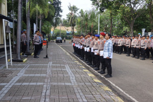 Polres Kepulauan Seribu Gelar Apel Siaga May Day 2026, Personel Disiagakan Antisipasi Pergerakan Massa