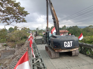 Sejumlah Jembatan 100% Rampung, Akses Warga Terdampak Bencana di Aceh Kembali Terhubung