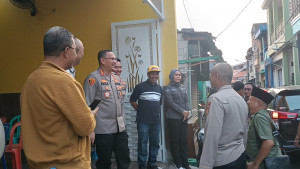 Kapolres Metro Jakarta Utara Turun Langsung Cek Kesiapan Jaga Jakarta On The Spot di Koja