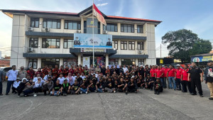 Simulasi Sispam Mako, Polsek Koja Siap Hadapi Potensi Serangan Massa Anarkis