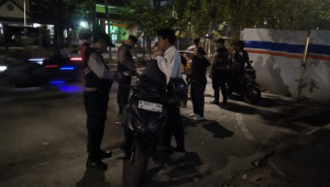 Polsek Metro Penjaringan Gelar Patroli KRYD, Tiga Motor Tanpa Surat Diamankan