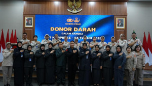 Kabid Kesjas Korbrimob Polri Pimpin Kegiatan Donor Darah Peringati Ke 54 Korpri Polri Tahun 2025