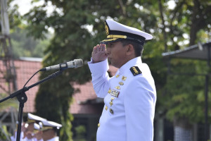 Jaga Jati Diri Bangsa Kodaeral X Gelar Upacara Hari Kesaktian Pancasila