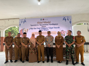 Halal Bihalal Idul Fitri 1447 H/2026 Tinggal Forkomcam Kec Mustikajaya Berlangsung Khidmat