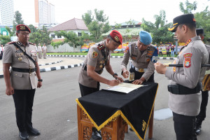 Tujuh Jabatan Strategis Berganti, Ini Pesan Kapolres Metro Tangerang Kota