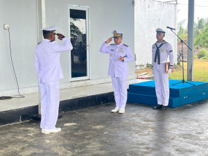 Lanal Dabo Singkap Selenggarakan Upacara Peringatan Hari Bela Negara Ke 77 Tahun 2025