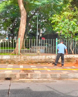 Sudin Pertamanan Jakut Gercep Tindaklanjuti Keluhan Warga Sunter Dua