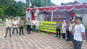 Pos Pengamanan Nataru 2026 di Pulau Pramuka Hadir Layani Warga dan Wisatawan