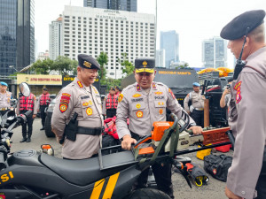 Wakapolda Metro Jaya Pimpin Apel Ditsamapta Berikan Apresiasi dalam Menjaga Kondusifitas Jakarta
