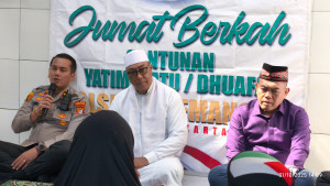 Kapolsek Pademangan Gelar Jumat Berkah dan Santunan Untuk Anak Yatim Serta Dhuafa