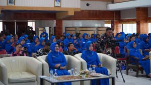 Semangat Dari Timur, Jalasenastri Kodaeral X Teguhkan Solidaritas dan Cinta Laut Dalam Tatap Muka dan Virtual Pembina Daerah Jalasenastri