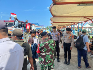 Sinergi TNI-Polri Perkuat Pengamanan Dermaga di Kepulauan Seribu Utara