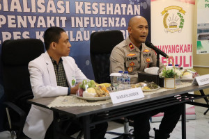 Polres Kepulauan Seribu Gelar Sosialisasi Kesehatan Influenza dan Tips Puasa Sehat Bersama Dokter Spesialis