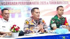 Kapolsek Pademangan Perkuat Sinergi Tiga Pilar Jelang Pengamanan Natal 2025 dan Tahun Baru 2026