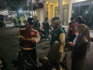 Jaga Jakarta,Jaga Lingkungan: KRYD Polsek Metro Penjaringan Amankan Empat Sepeda Motor Tanpa Dokumen, Antisipasi Tawuran dan Kejahatan Jalanan