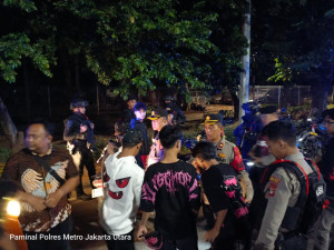 Polres Metro Jakarta Utara Intensifkan Patroli Malam, 80 Personel Diterjunkan Antisipasi Kejahatan Jalanan