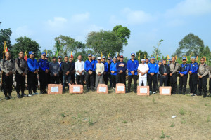 Tradisi Pengambilan Bendera, Siswa SPN Polda Metro Jaya Gelar Bakti Sosial Tanamkan Nilai Kepedulian
