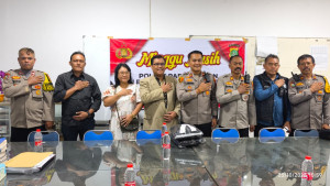 Polsek Pademangan Gelar Minggu Kasih di Gereja HKBP Rajawali, Pererat Sinergitas Polri dan Tokoh Agama