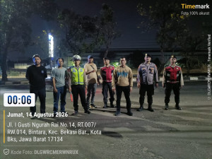 Jaga Jakarta On The Spot, Polsek Bekasi Barat Gelar Razia dan Patroli Antisipasi Kejahatan Jalanan serta Tawuran