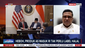 BPJPH Pastikan Produk Amerika yang Masuk Indonesia Punya 2 Label Halal Sekaligus