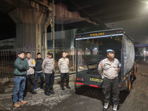 Polsek Metro Penjaringan Patroli Wilayah Sasar Titik Rawan Tawuran dan Street Crime