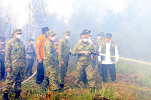 TNI Siagakan 73.766 Personel Tangani Karhutla di Berbagai Wilayah